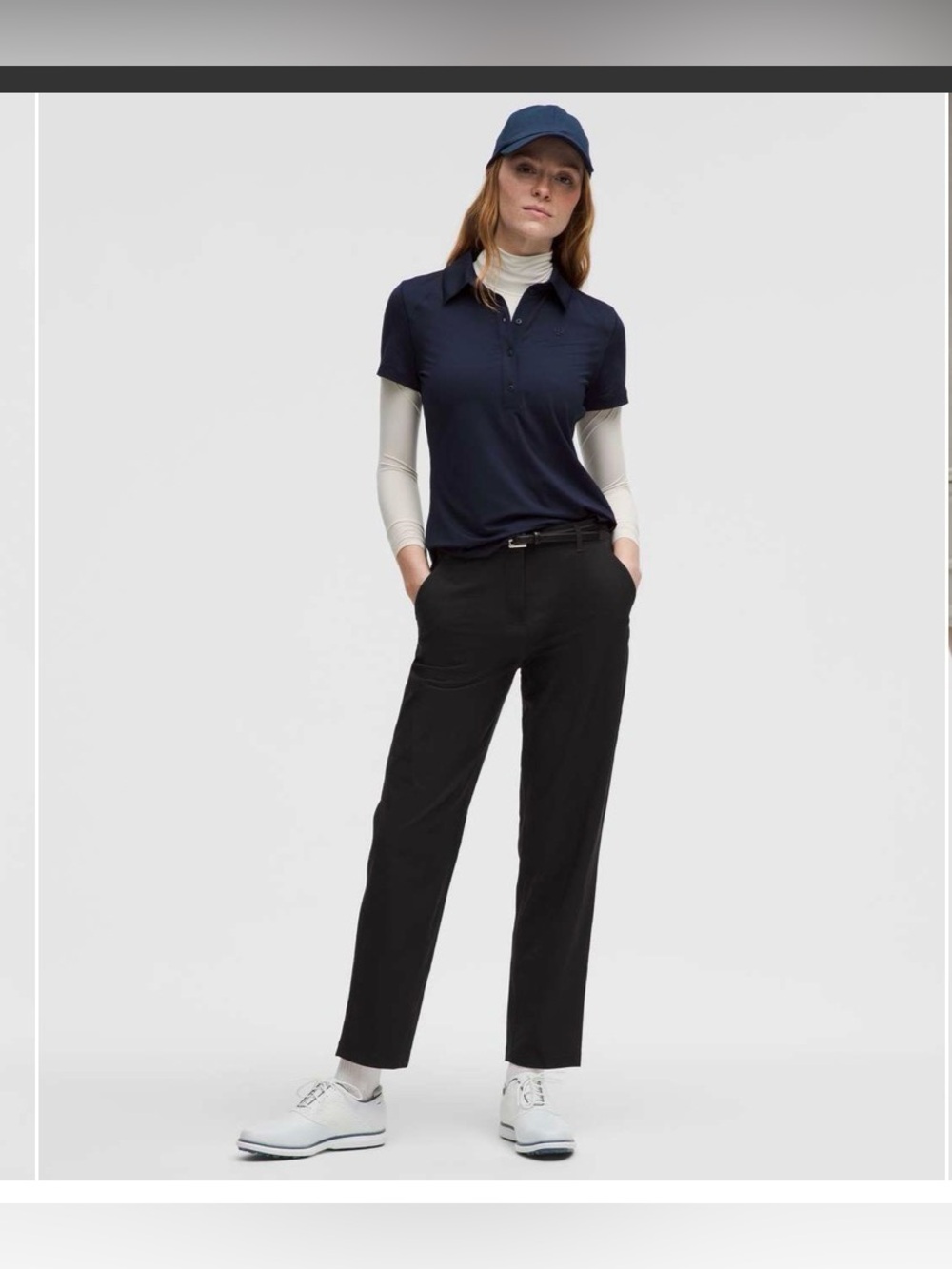 Lululemon Women’s Stretch Twill Golf Pants in Black